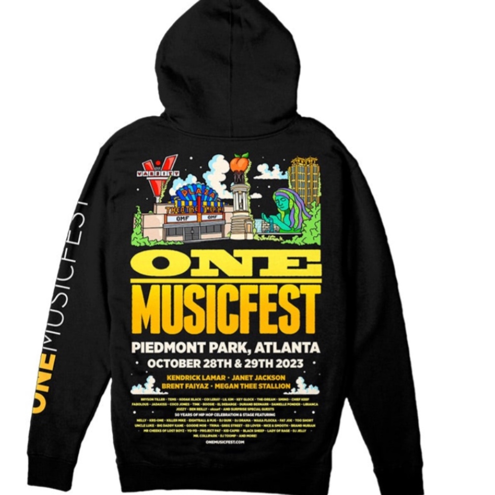 One Music Fest Atlanta Hoodie Brand New In Plastic